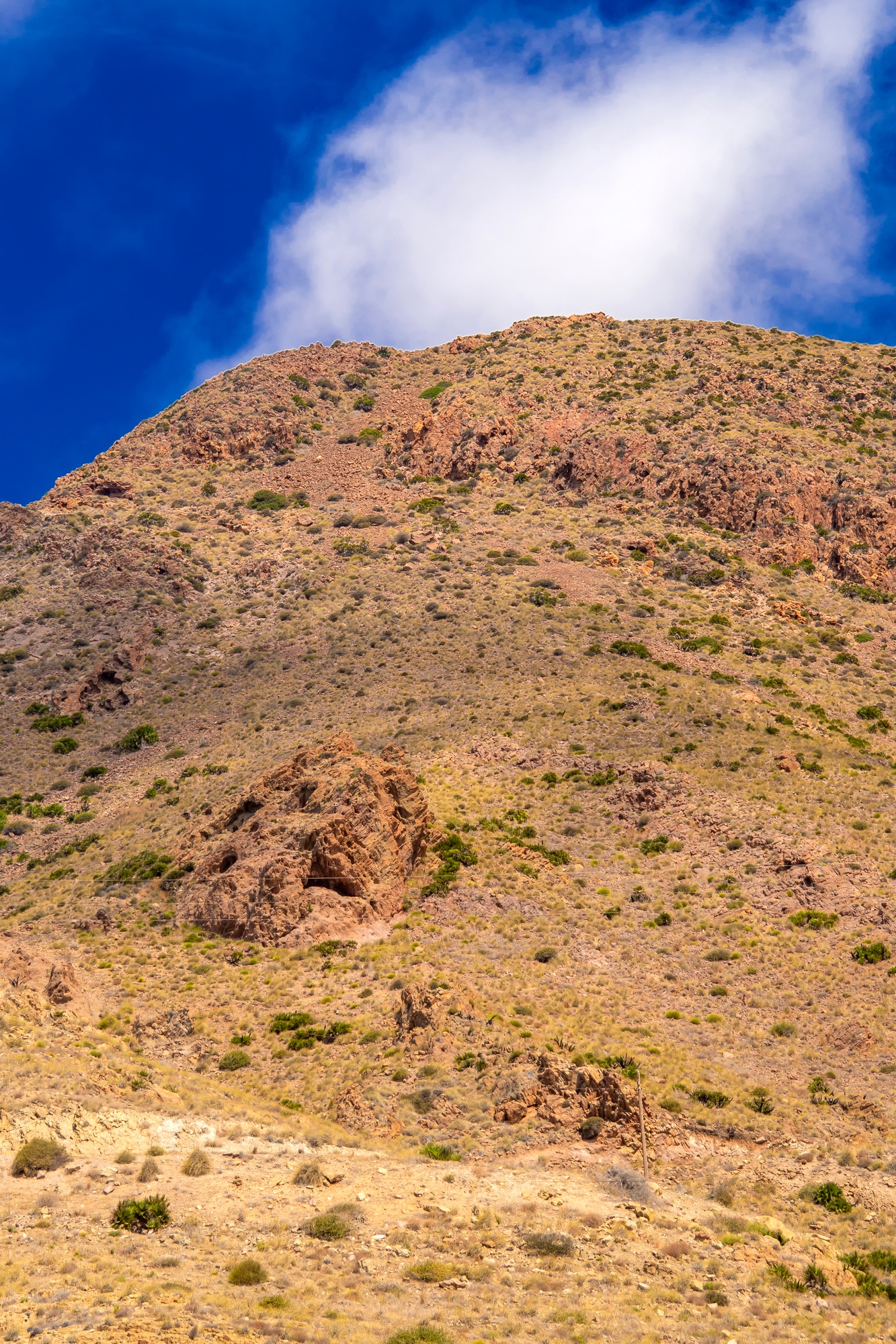 Vela Blanca Volcanic Dome, Cabo de Gata-Níjar Natural Park, Spain